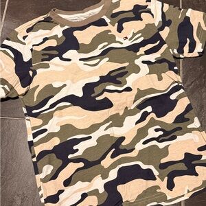 Tommy Hilfiger boys Multicolor Camouflage Tee